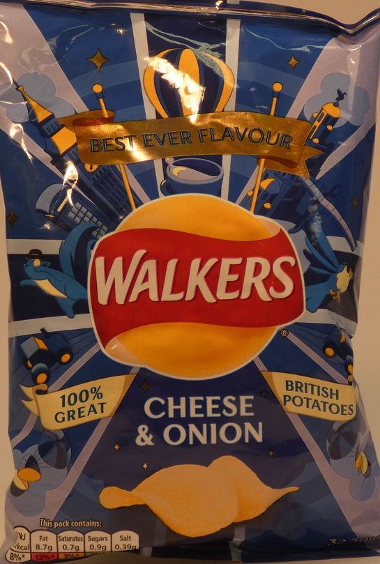 Cheese & Onion Crisps Walkers
