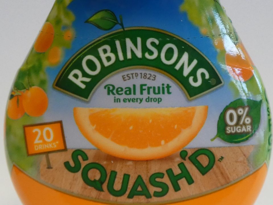 Squashed Orange - Robinsons