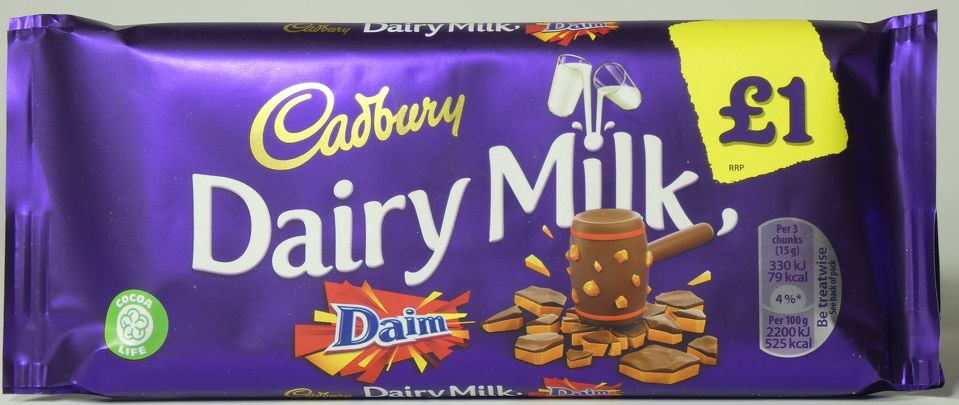 Daim Bar Cadbury