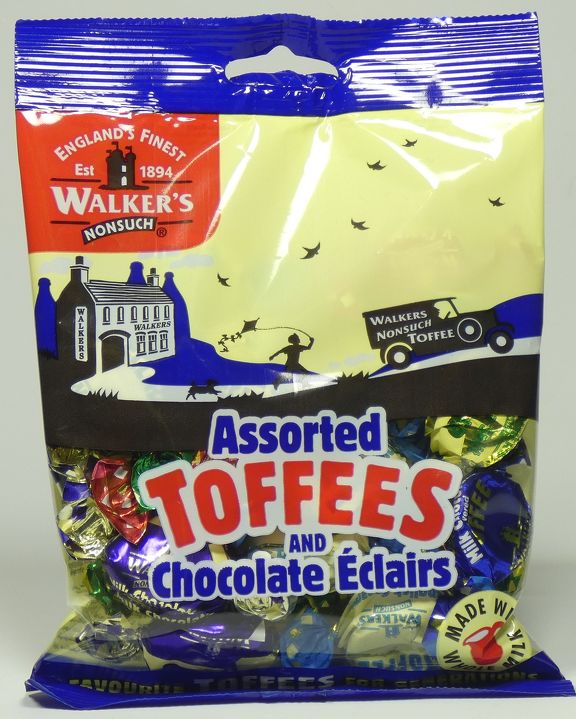 Assorted Toffees & Chocolate Eclairs