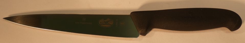 Carving Knife (Black) 15cm