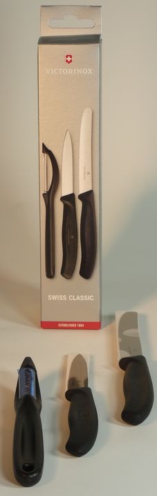 Paring Knife Set with Peeler